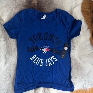 Toronto Blue Jays Women's Royal Blue Crewneck Tee
